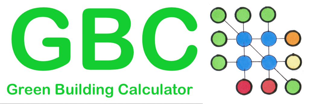 GBE Green Building Calculator Logotype Light PNG