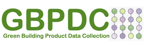 GBPDC Green Building Product Data Collection Logo