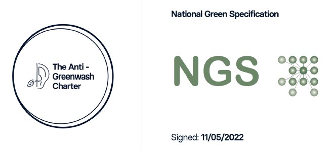 NGS Anti-GreewashCharter Certificate