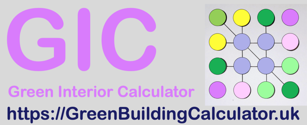 GIC Green Interior Calculator Logo by NGS ltd. BrianSpecMan